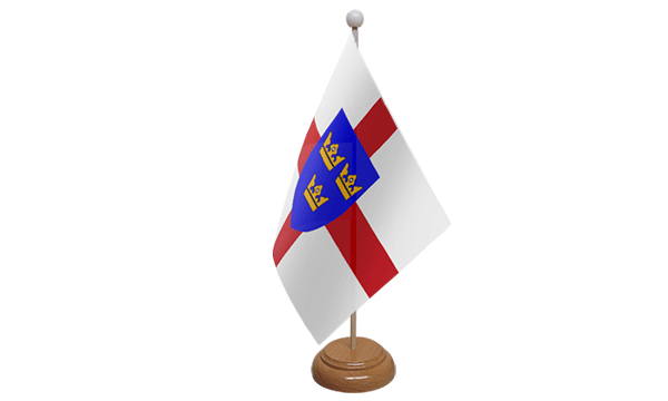 East Anglia Small Flag with Wooden Stand